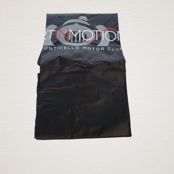 Art in Motion Concours d'Elegance  Black Rain Poncho Monticelllo Car Club NY - Picture 5 of 6